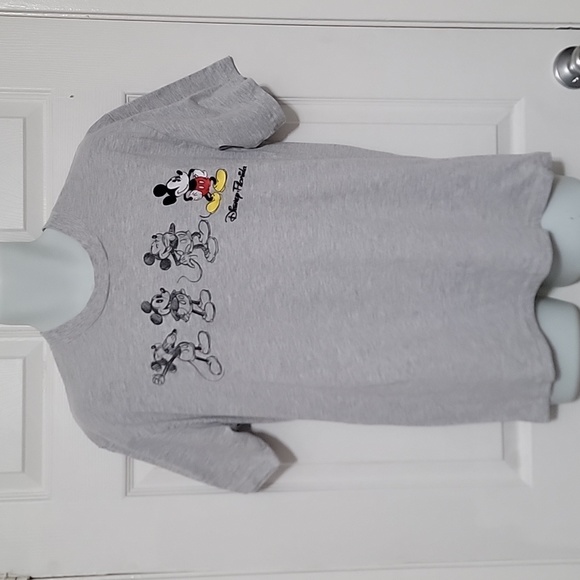 Disney Florida Mickey Mouse Graphic T Shirt Cartoon Embroidered Men's Size L - Picture 1 of 7